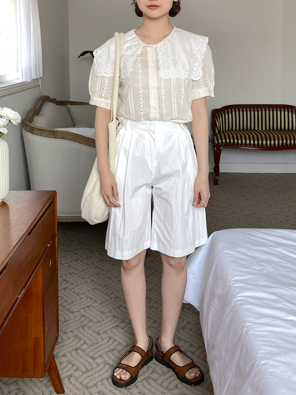 タックハーフパンツ | レディースファッション通販 - DHOLIC