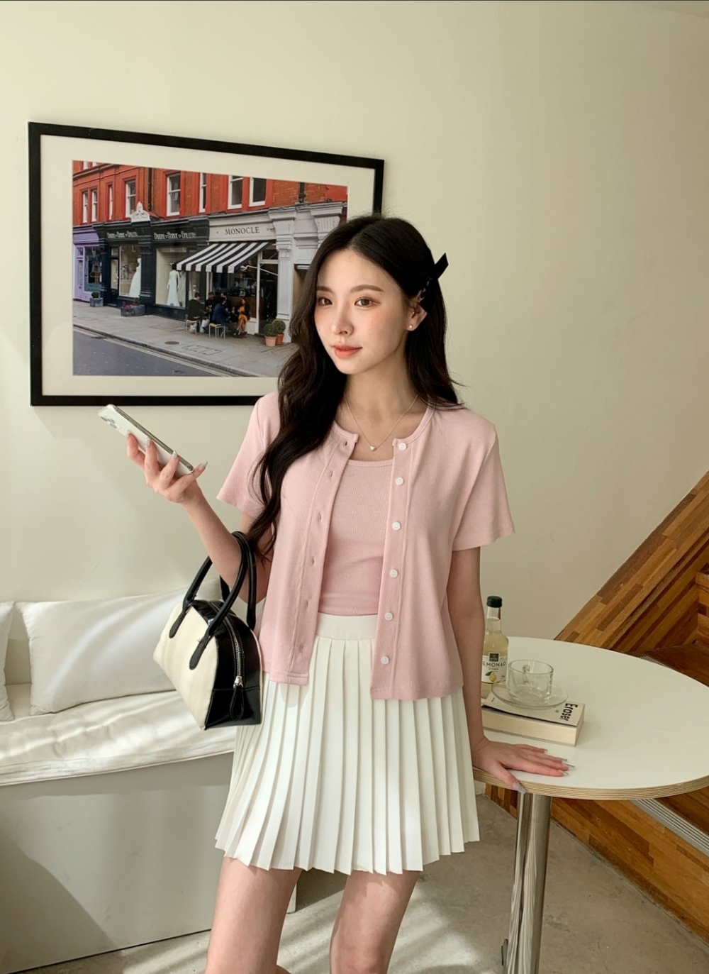 バックゴムプリーツミニスカート | レディースファッション通販