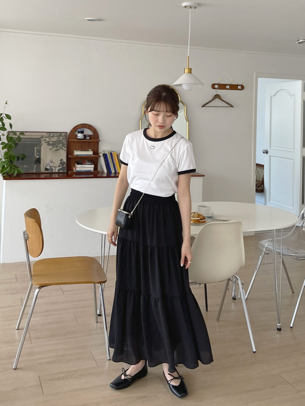シフォンティアードスカート | レディースファッション通販 - DHOLIC