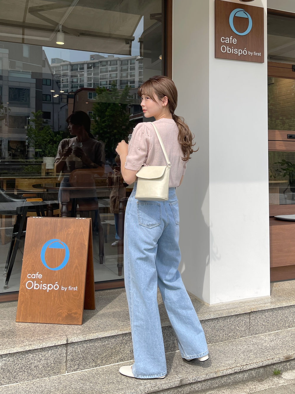 殿堂 フェイクパールポイントニット | レディースファッション通販 トップス