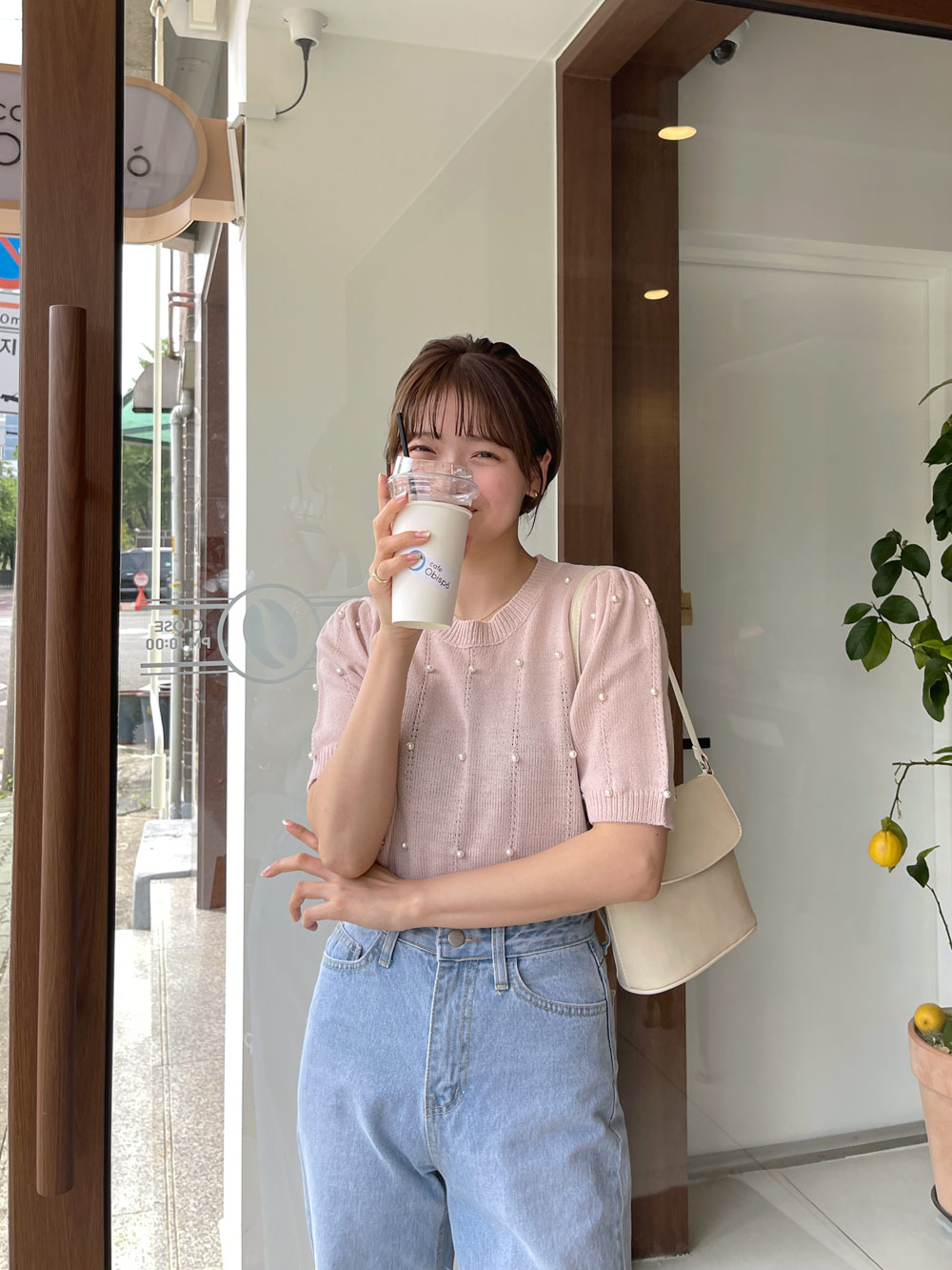 Dior フェイクパールニット Dior フェイクパールニット