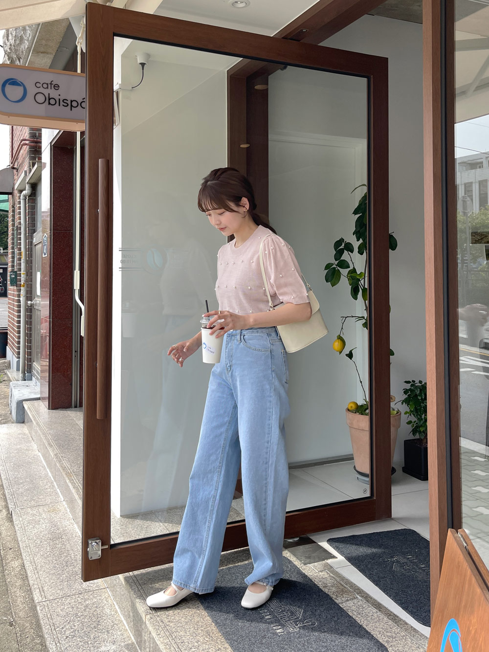 Dior フェイクパールニット フェイクパールポイントニット | レディースファッション通販