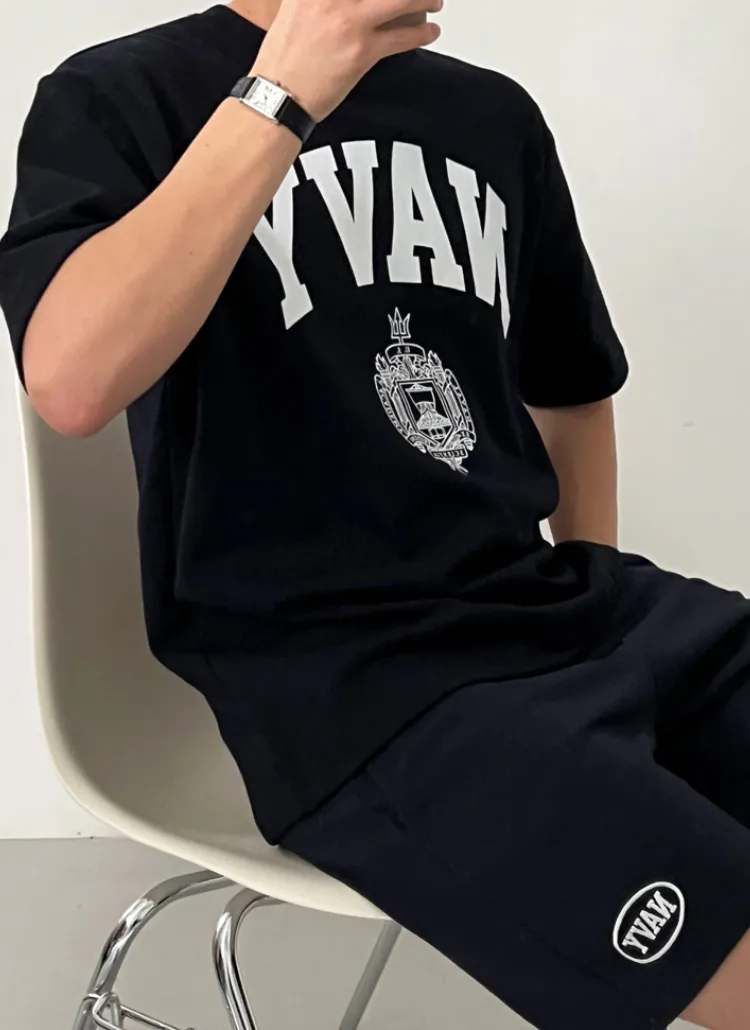 NAVYロゴスウェット上下SET | 詳細画像1