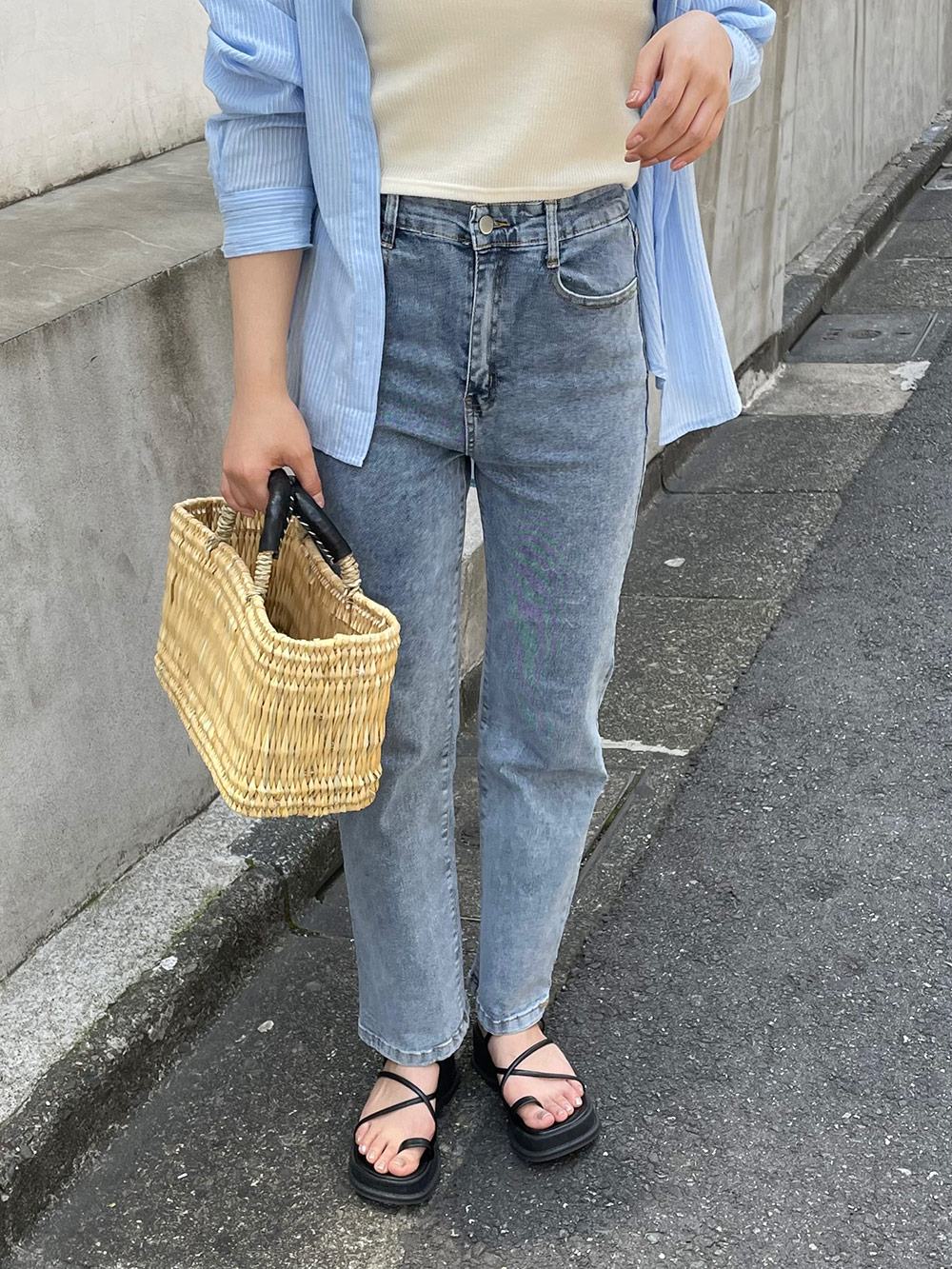 ストレートデニムパンツ | レディースファッション通販 - DHOLIC ストレートデニムパンツ | レディースファッション通販 - DHOLIC
