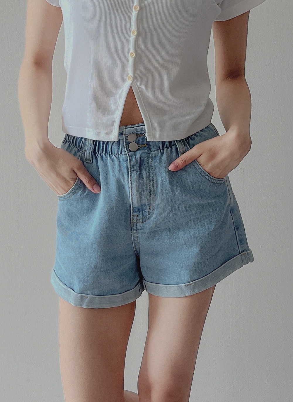 Roll up denim short pants | DIANTÉ (ディアンテ)公式通販サイト