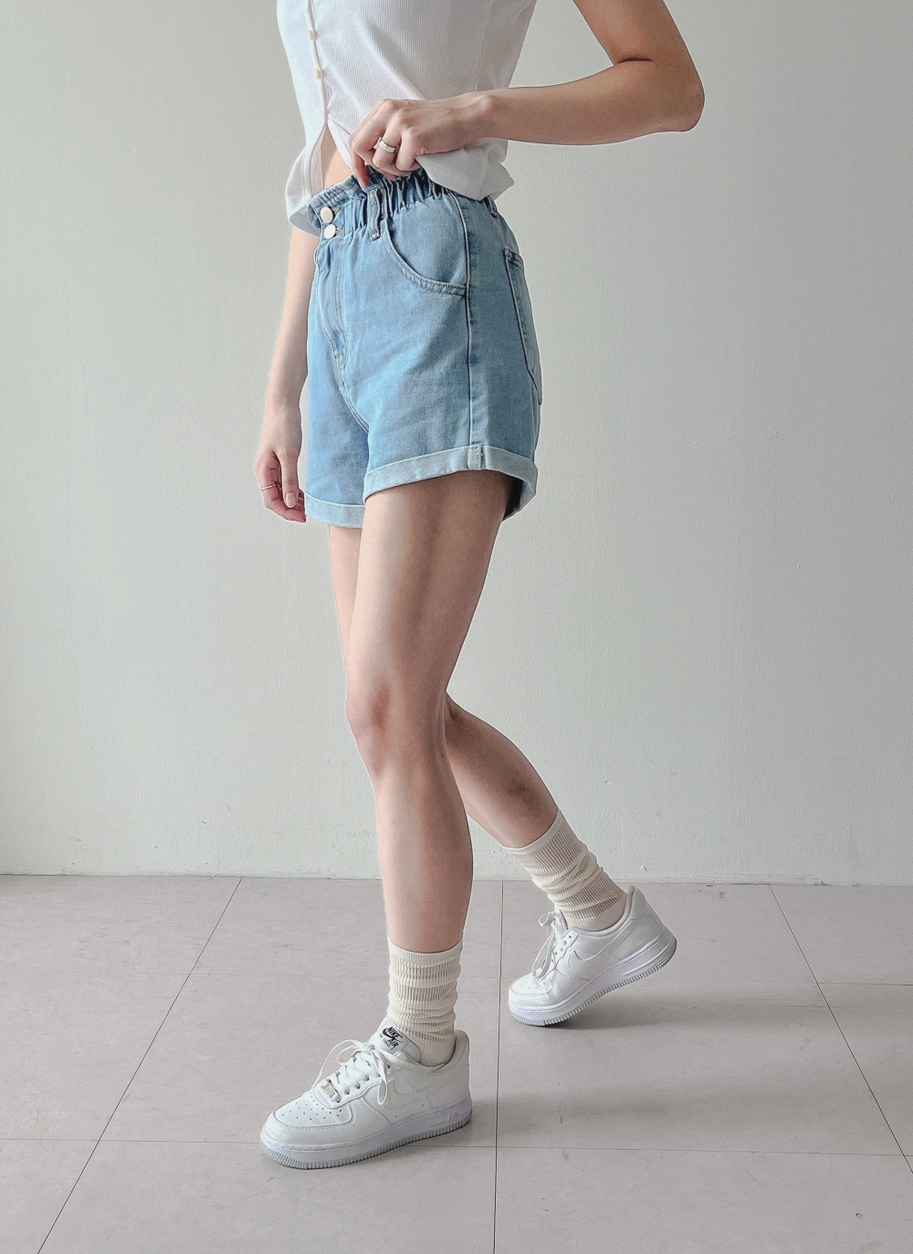 Roll up denim short pants | DIANTÉ (ディアンテ)公式通販サイト