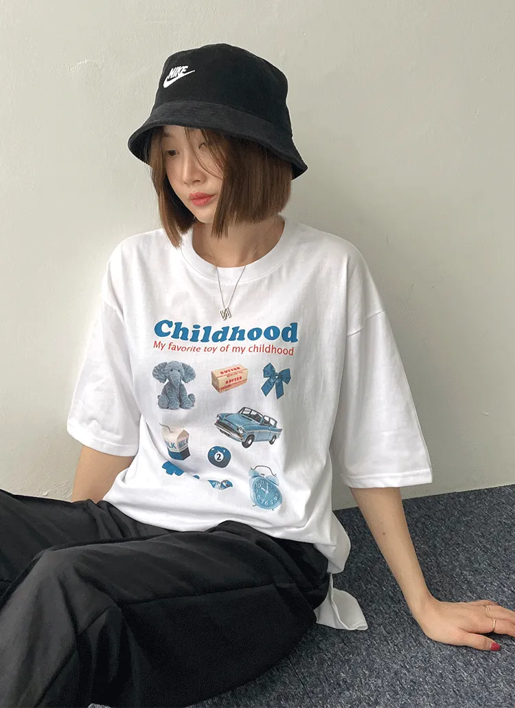 TOYプリントオーバーTシャツ | theclip | 詳細画像1