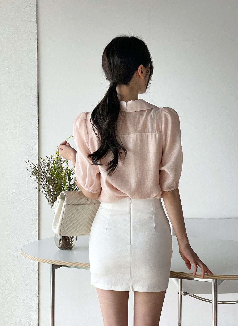 パンツ裏地スリットミニスカート | DHOLIC | 詳細画像12