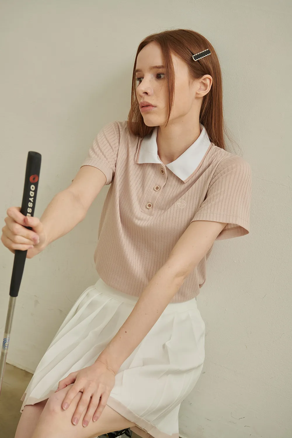 配色ラインカラー半袖Tシャツ | voer | 詳細画像28