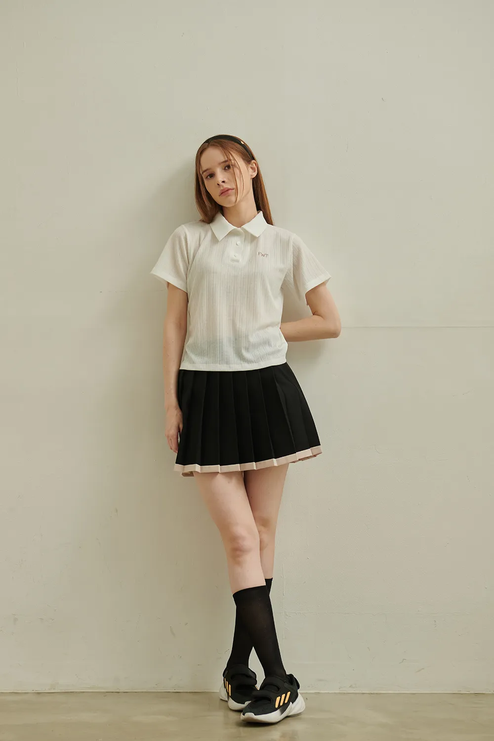 サマーポロカラー半袖Tシャツ | voer | 詳細画像20