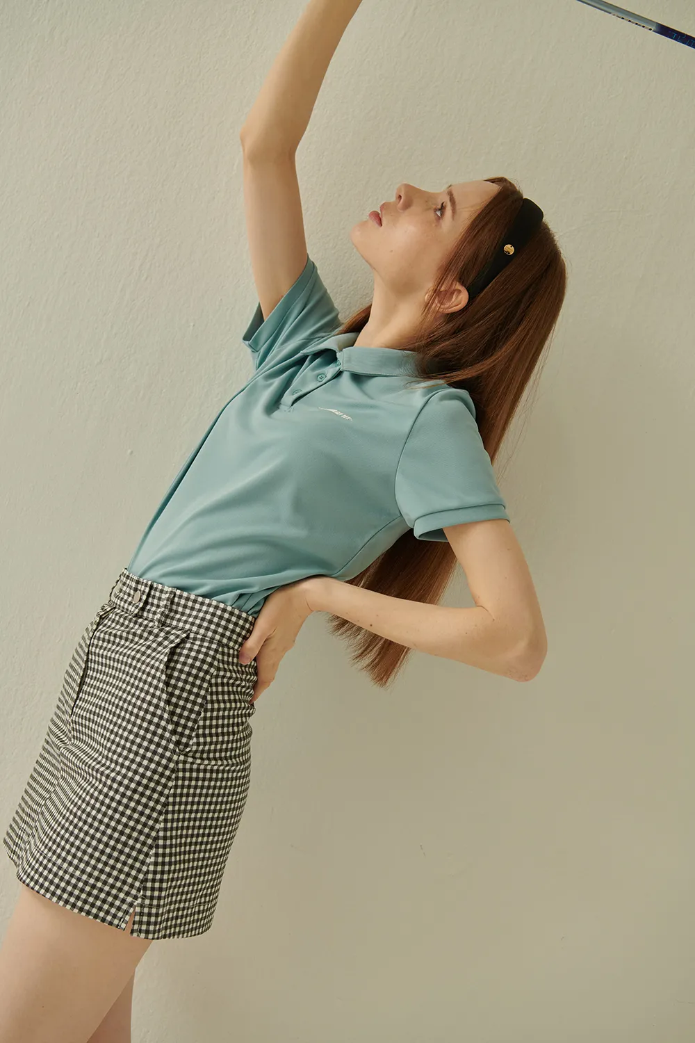 ミニロゴポロカラー半袖Tシャツ | voer | 詳細画像42