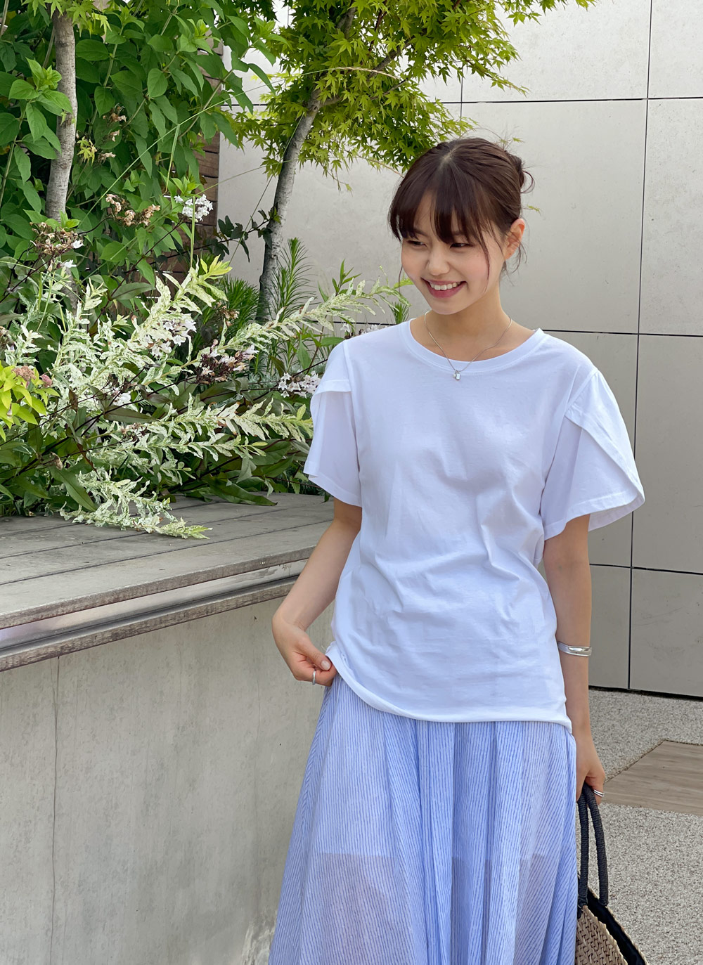 プロポーション  チューリップスリーブTシャツ　新品 チューリップスリーブTシャツ | レディースファッション通販 - DHOLIC