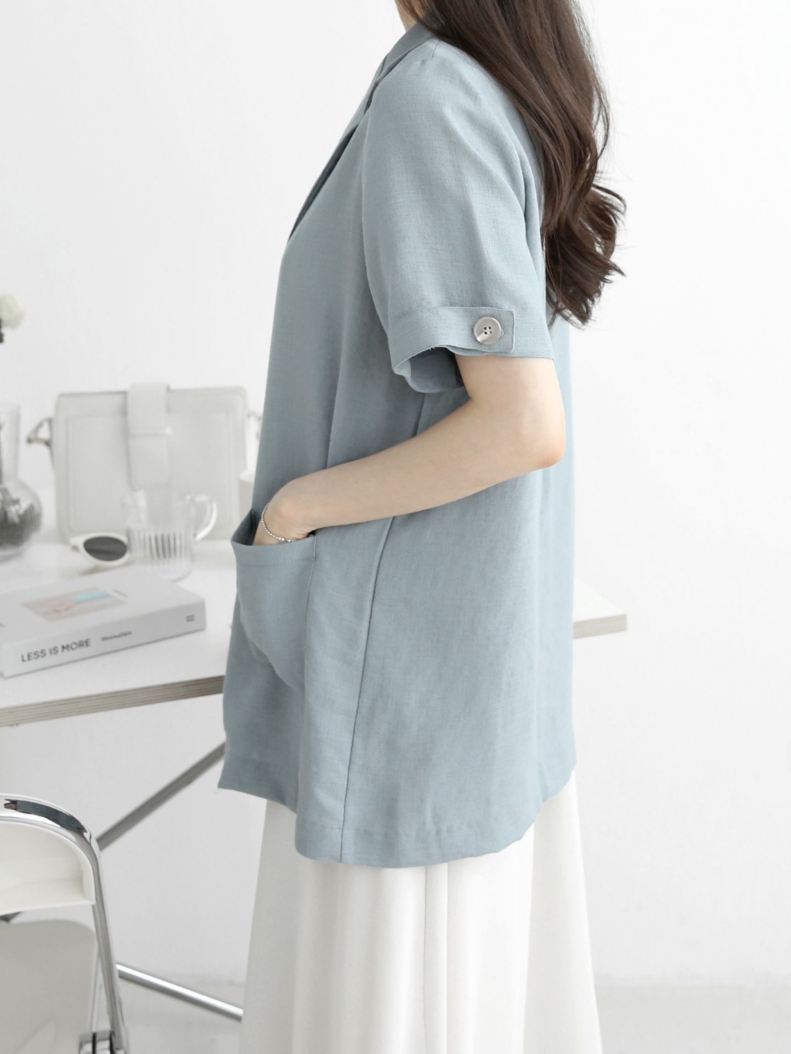 APRON レディスジャケット半袖
