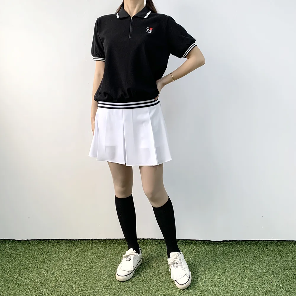 ロゴ配色ハーフジップカラーTシャツ | voer | 詳細画像58