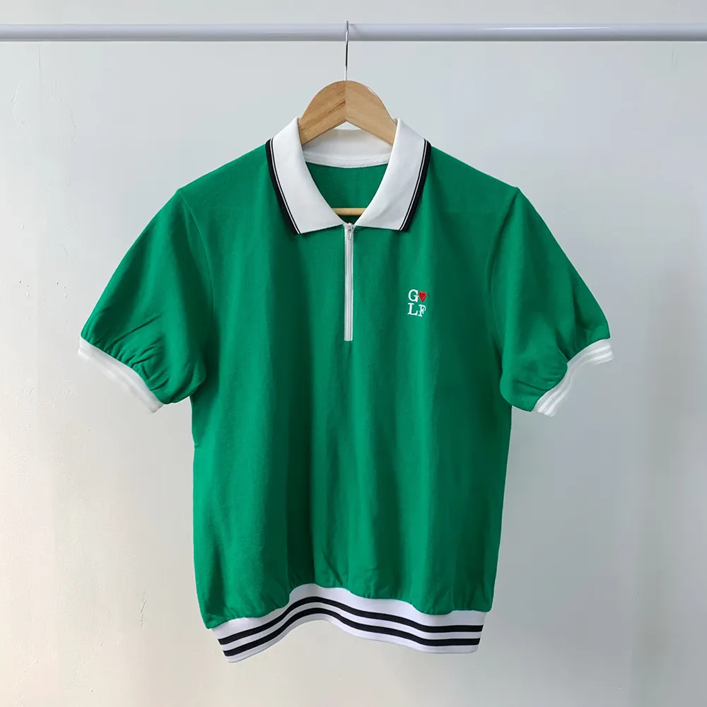 ロゴ配色ハーフジップカラーTシャツ | voer | 詳細画像71