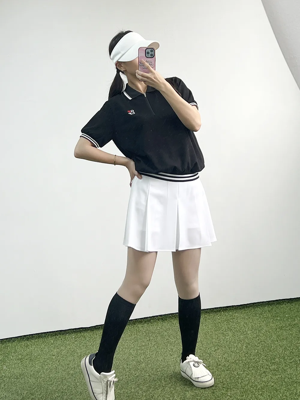 プリーツボタンスカートパンツ | voer | 詳細画像34