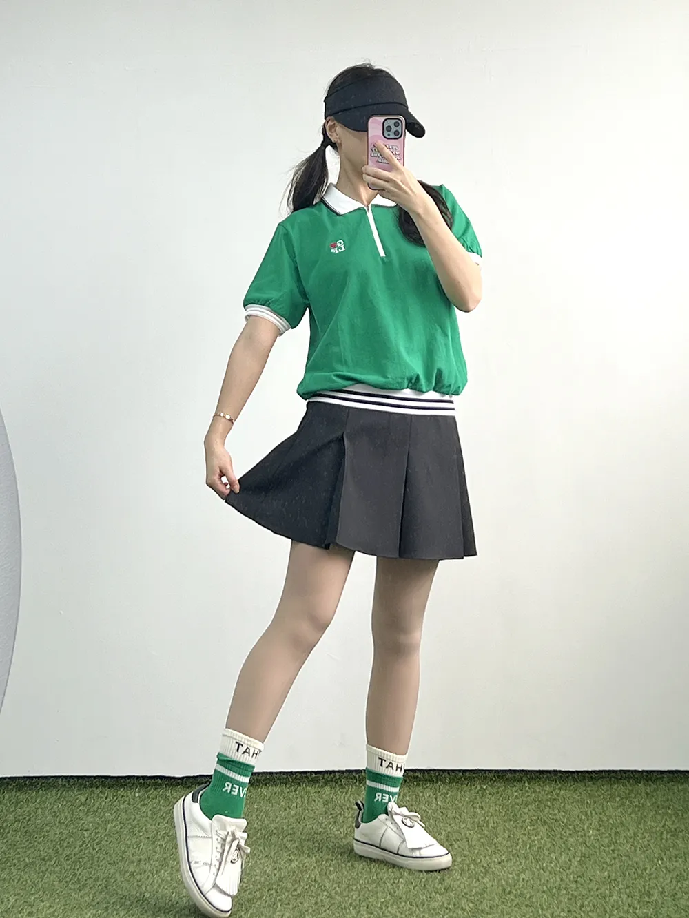 プリーツボタンスカートパンツ | voer | 詳細画像55