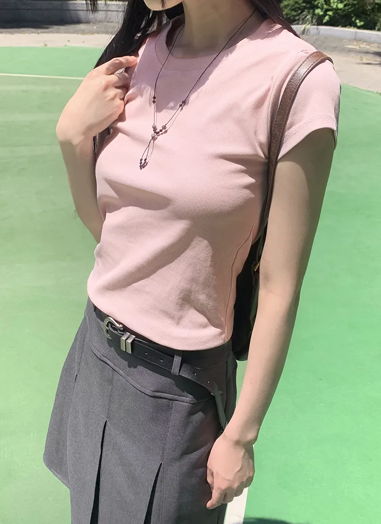 サマーベーシック半袖Tシャツ | WONDERWONDER | 詳細画像1