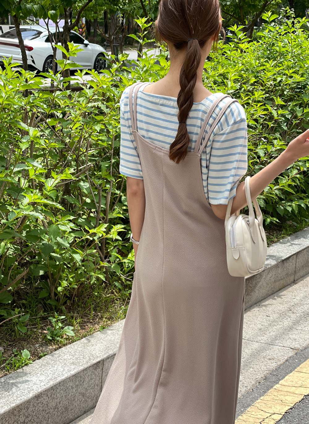 ダブルストラップキャミワンピース | レディースファッション通販 - DHOLIC