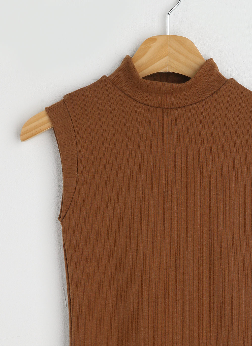 ハーフネックリブノースリーブ | DHOLIC | 詳細画像18