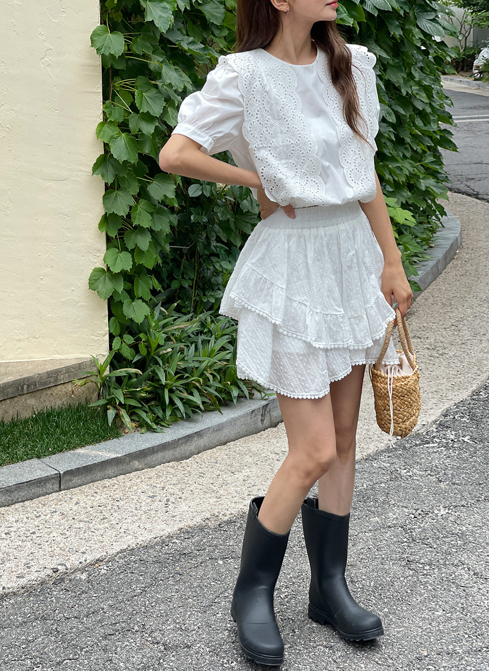 パンツ裏地プリーツミニスカート | レディースファッション通販