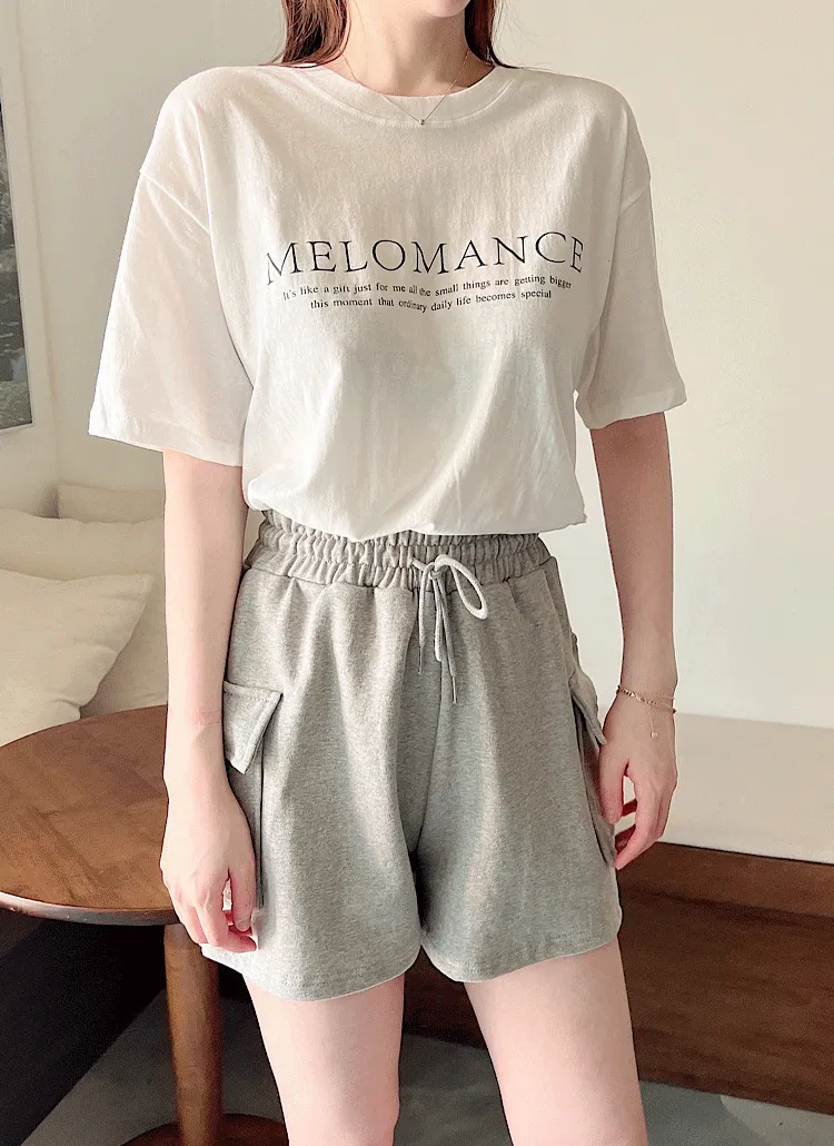 MELOMANCEプリントTシャツ | dearsera | 詳細画像1