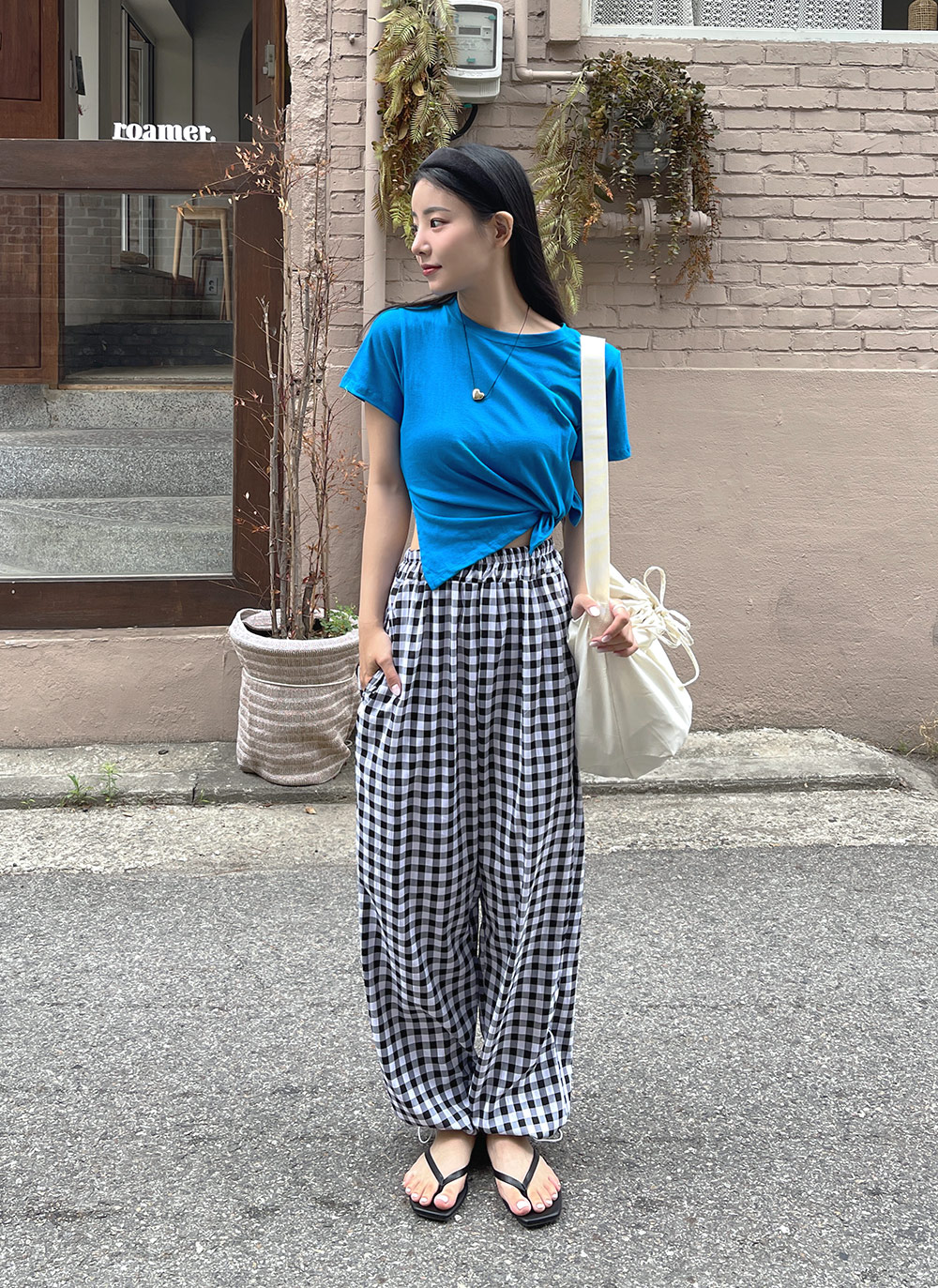 2WAYチェックドローコードパンツ | レディースファッション通販 - DHOLIC