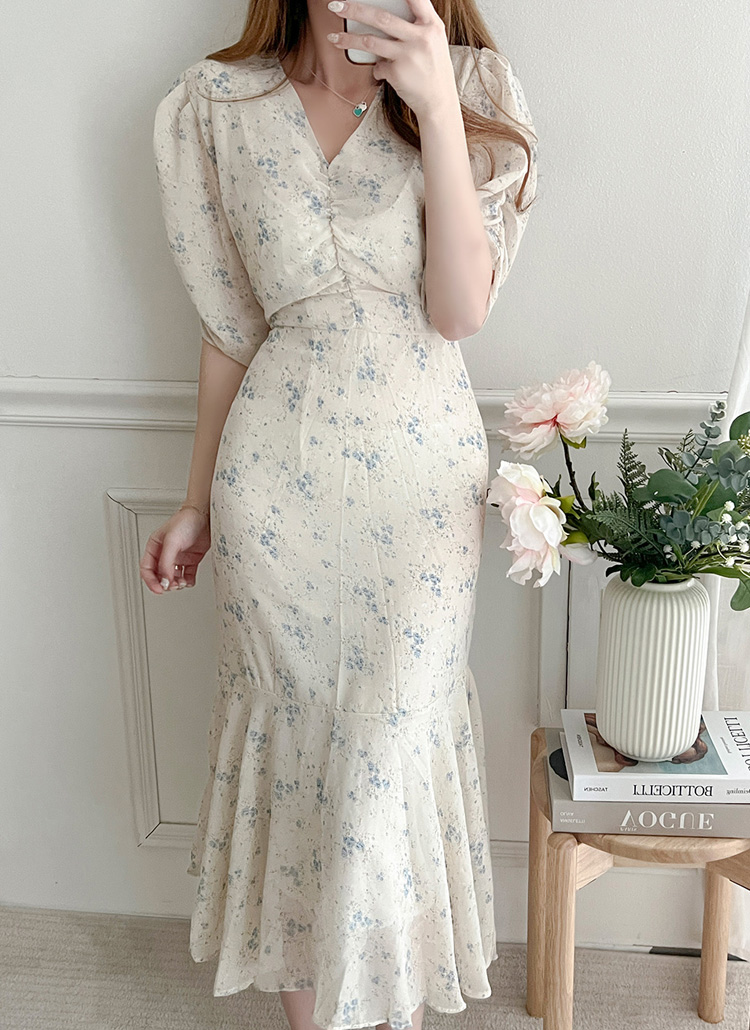 ★ChicLine★ マディオンスクエアシャーリングベルトワンピース 結婚式/オフィス☆CHICLINE☆シャーリング ベルト ワンピース