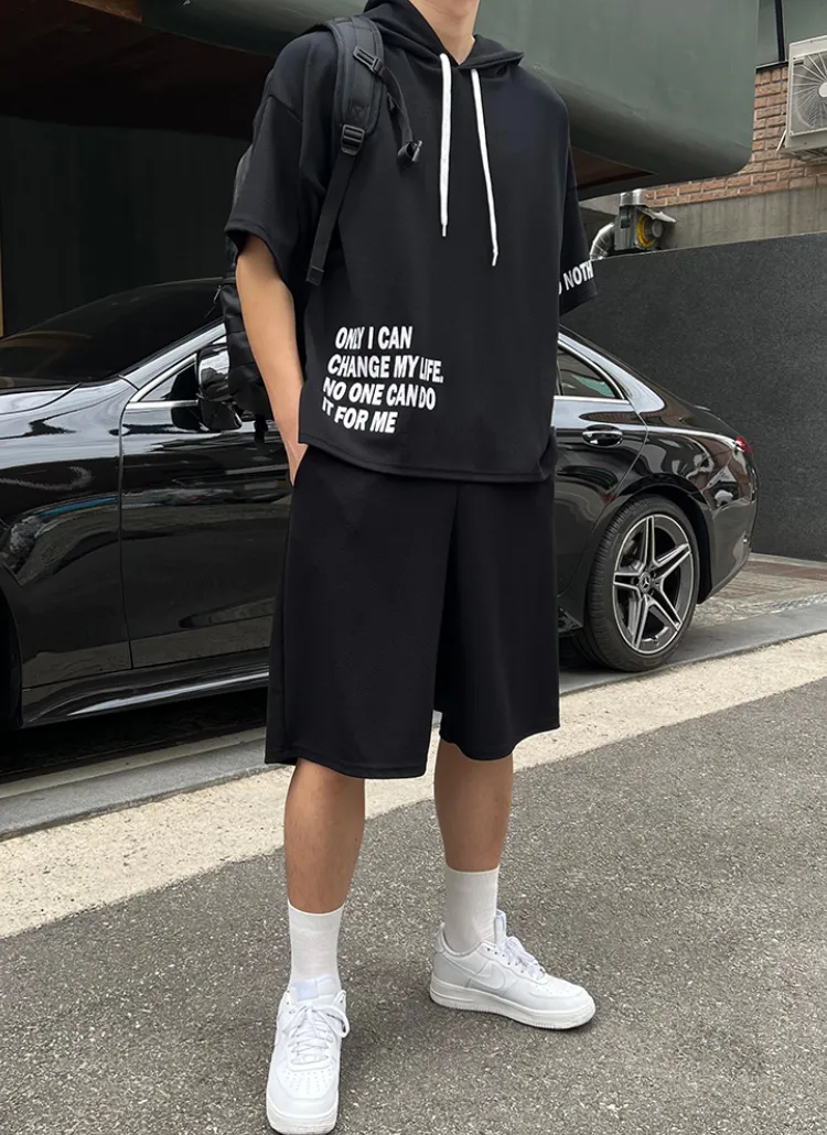 2TYPEハーフパンツ上下SET | 詳細画像1