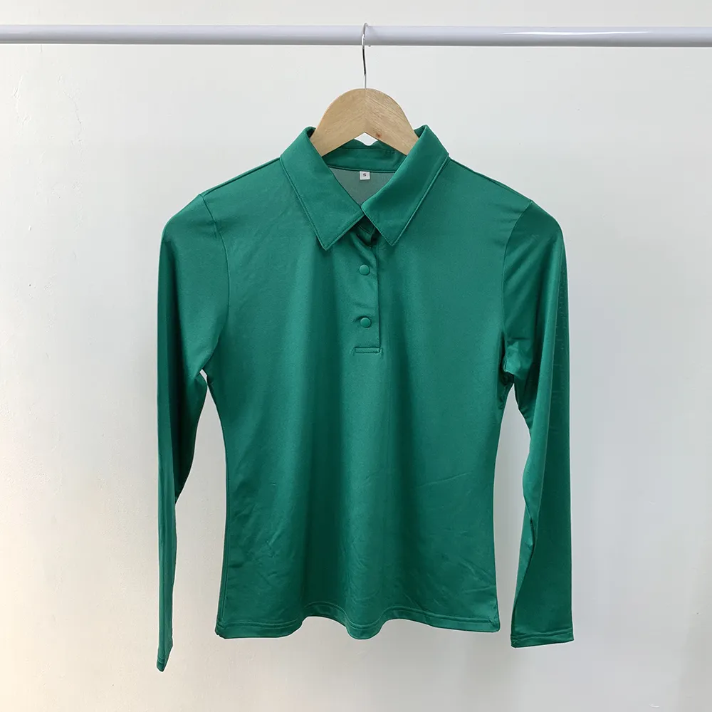 シルキーハーフボタンカラーTシャツ | voer | 詳細画像50