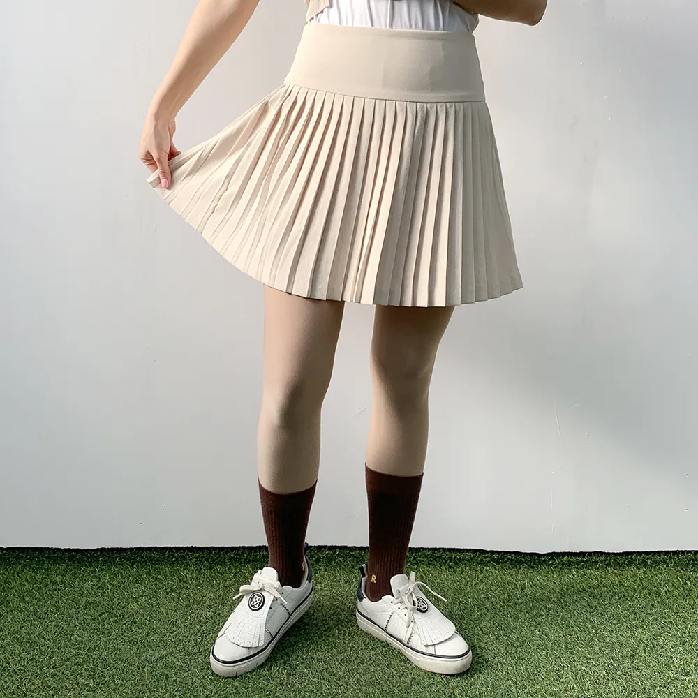 スリムプリーツスカートパンツ | voer | 詳細画像37