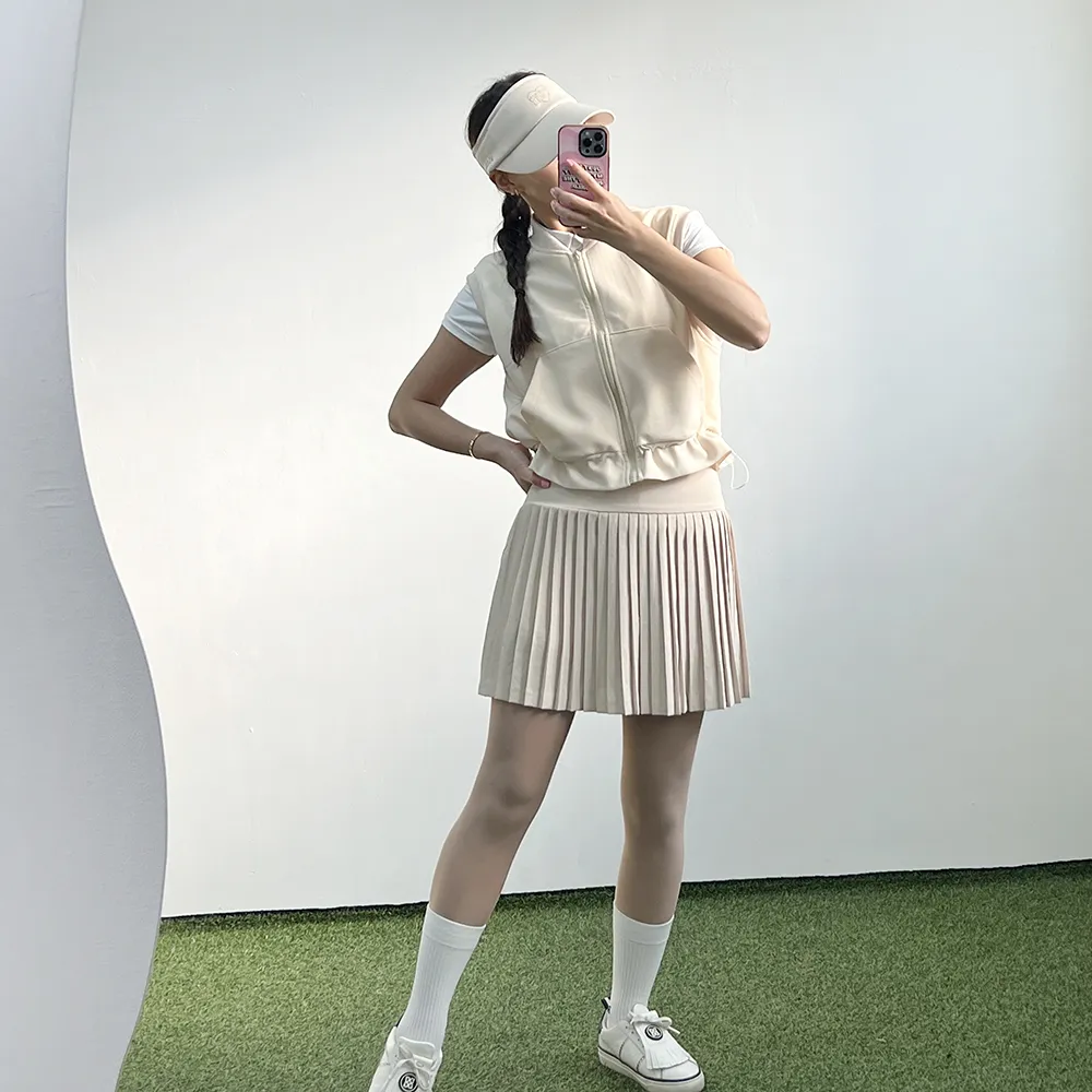 スリムプリーツスカートパンツ | voer | 詳細画像42