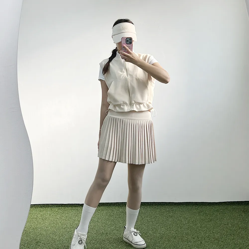 スリムプリーツスカートパンツ | voer | 詳細画像45