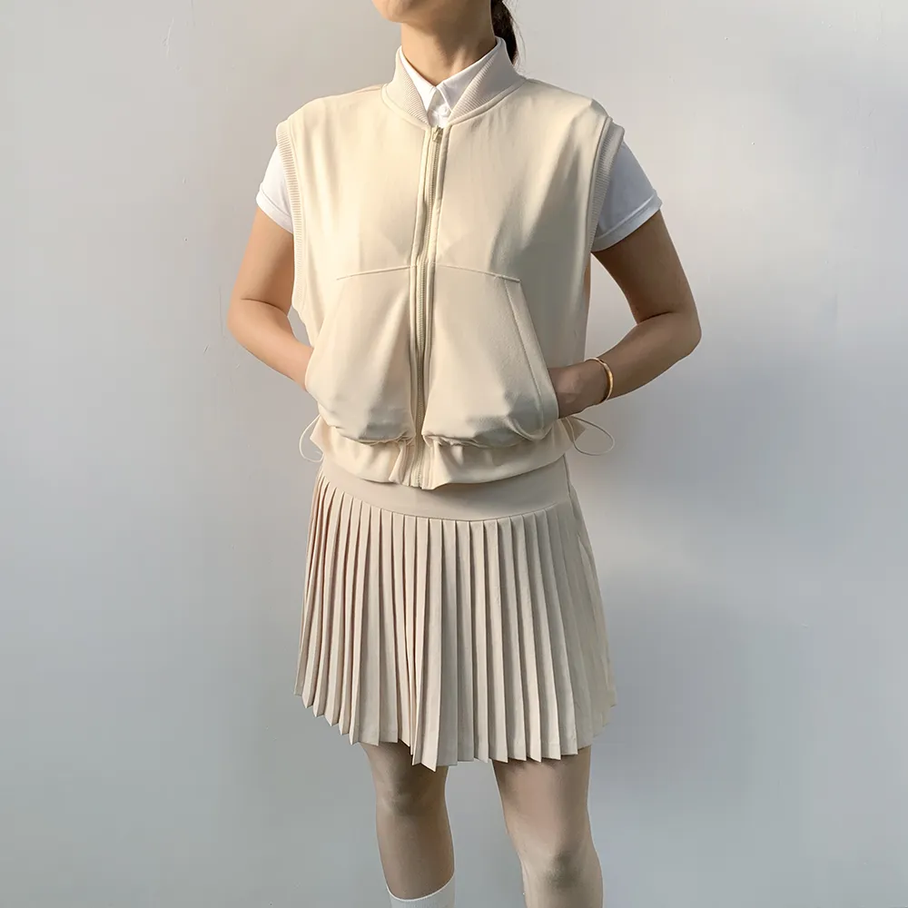 スリムプリーツスカートパンツ | voer | 詳細画像50