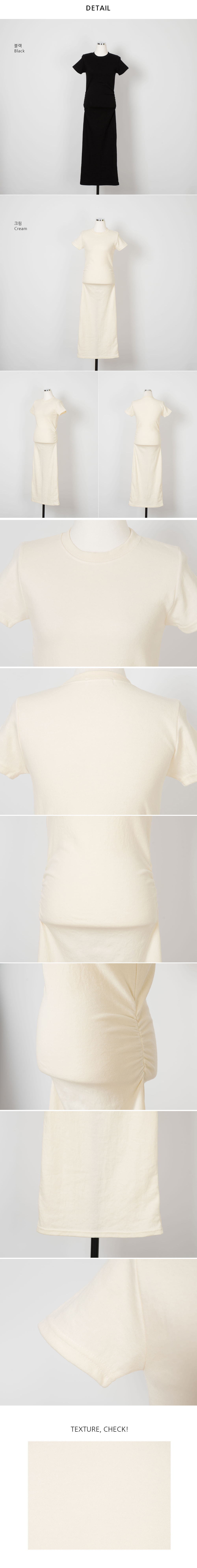 Tシャツ素材タイトワンピース | 詳細画像15