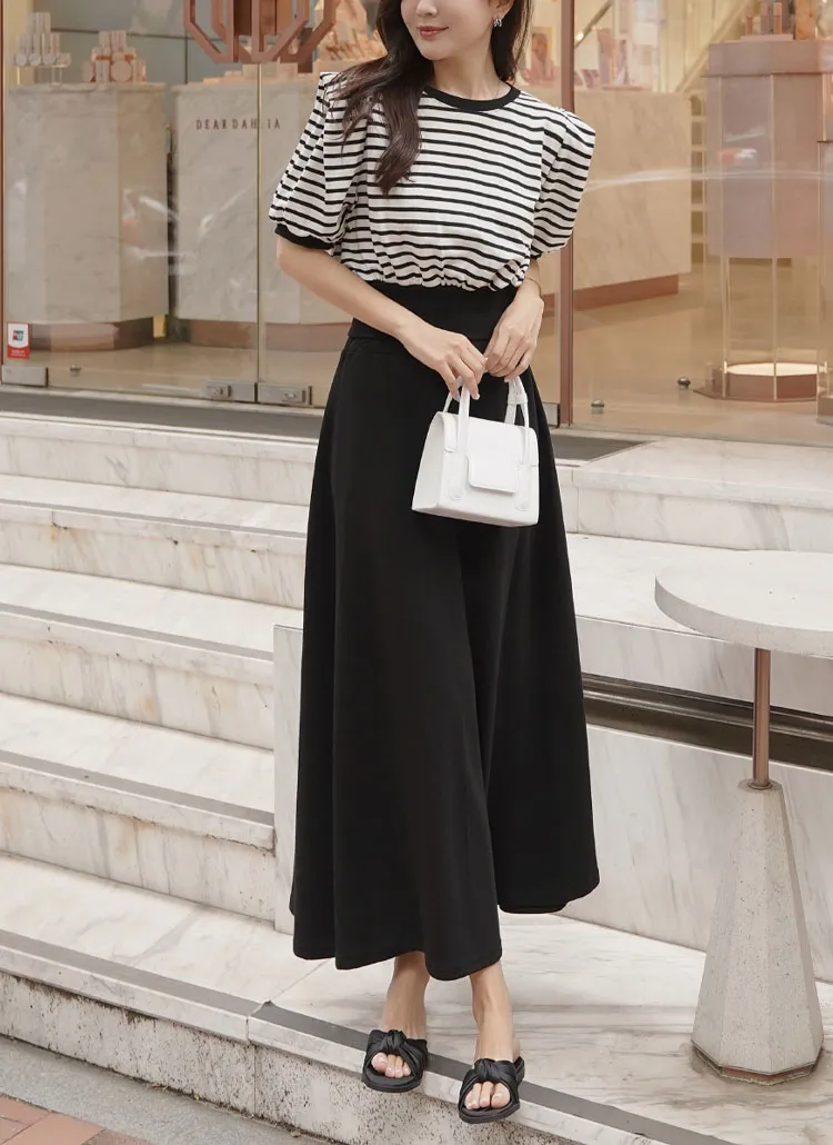 ボーダーTシャツ&スカートSET | レディースファッション通販 - DHOLIC 