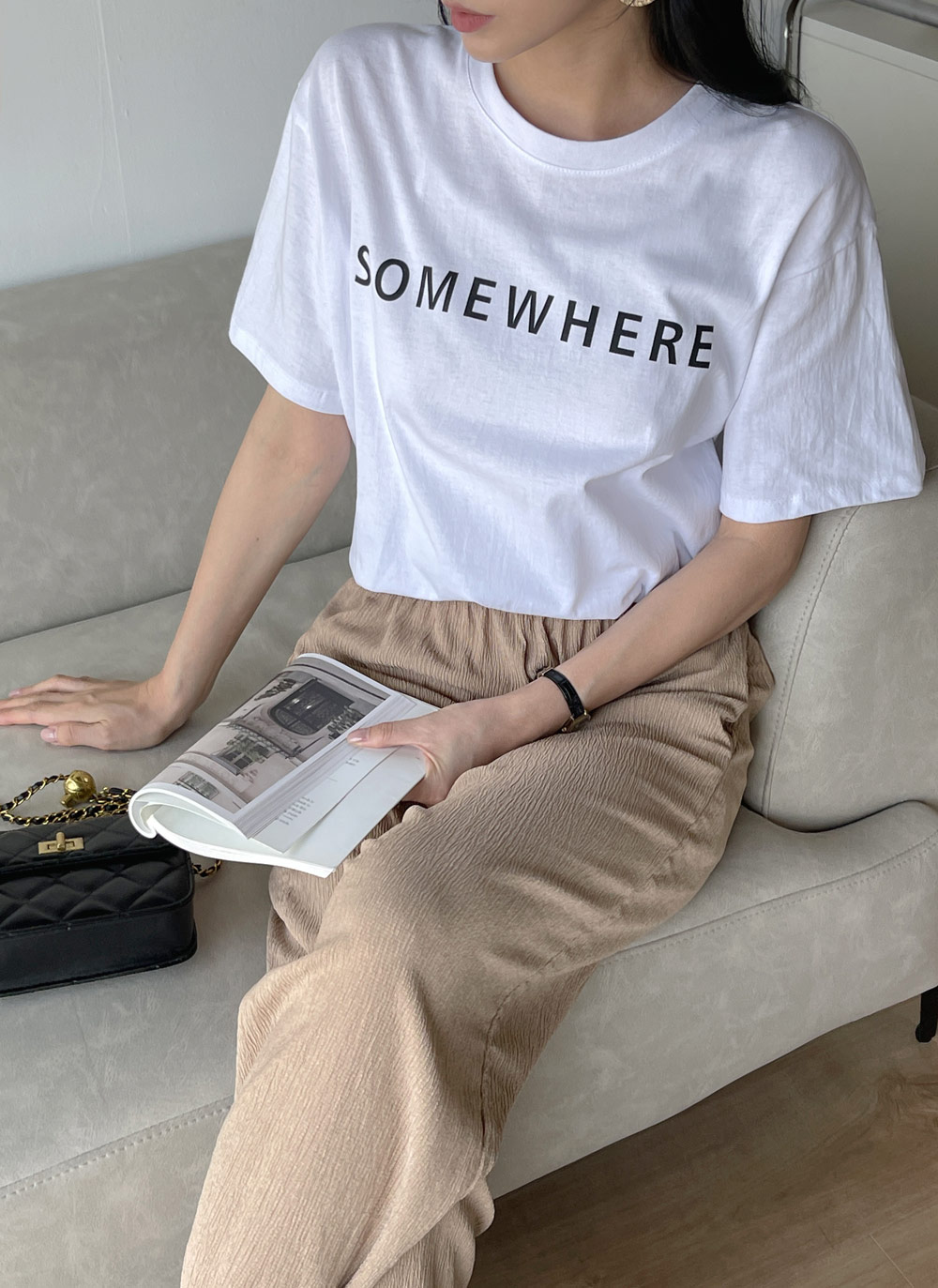 SOMEWHERE半袖Tシャツ SOMEWHERE半袖Tシャツ | レディースファッション通販 - DHOLIC