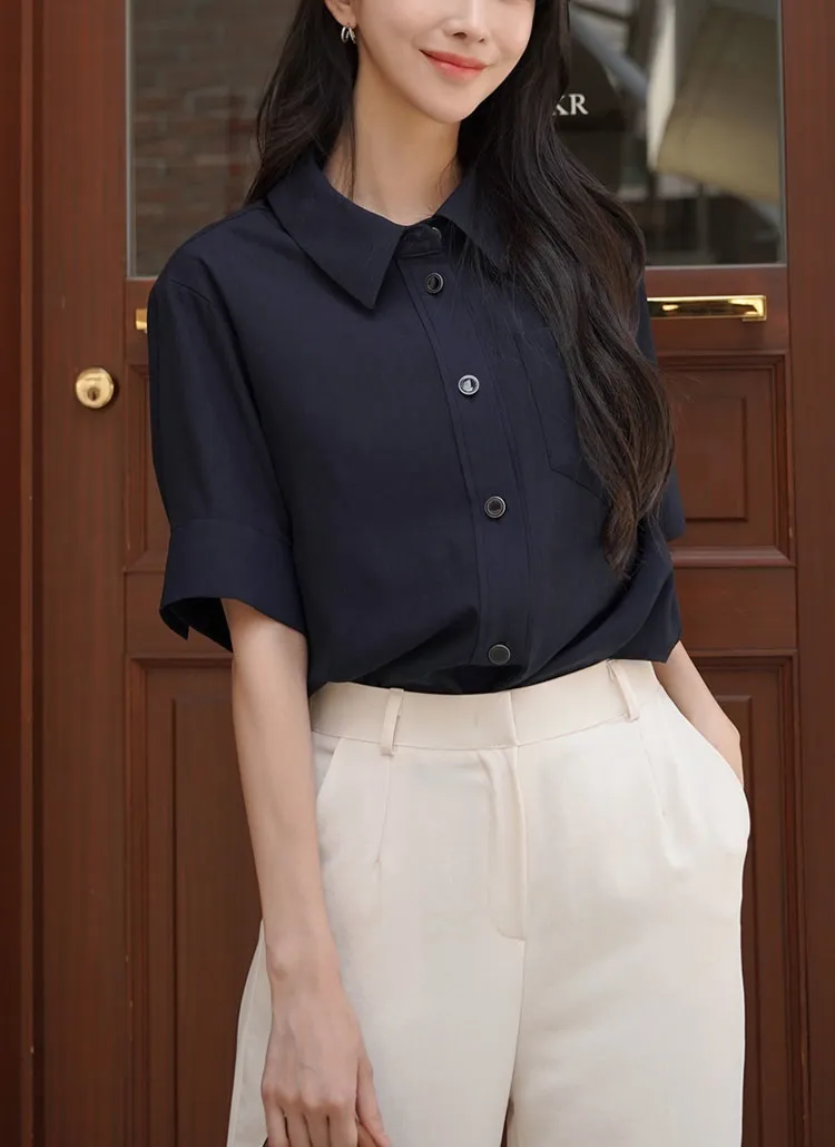 襟付きブラウス | レディースファッション通販 - DHOLIC 