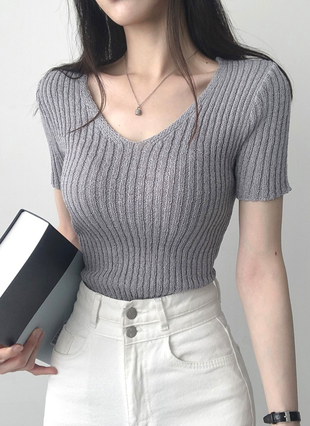 user_242dea43 20471120 ニット半袖 osharewalker ニット レディース トップス 半袖 サマーニット