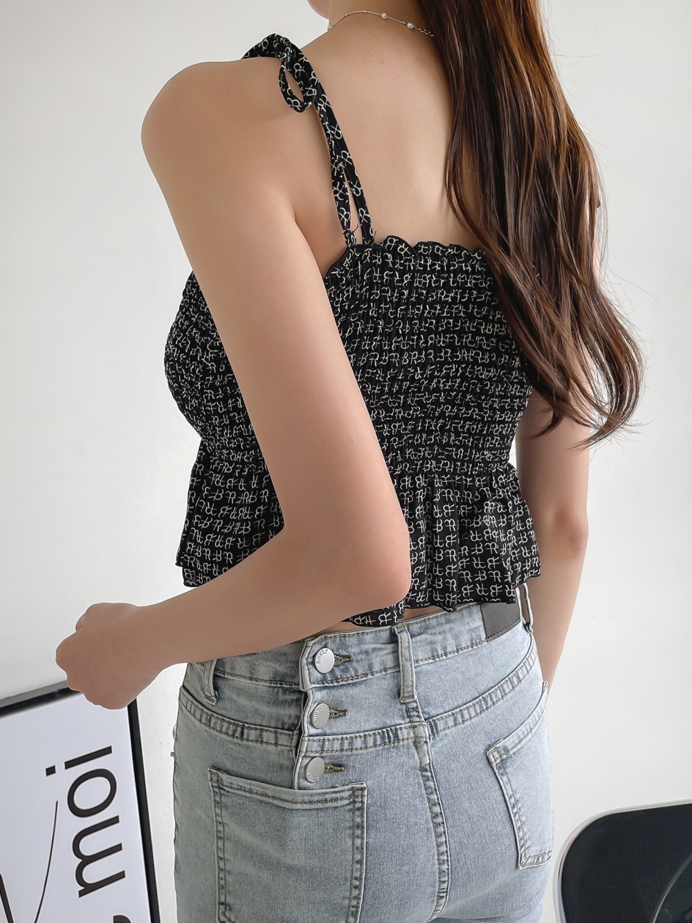 パターンシャーリングキャミソール | レディースファッション通販 - DHOLIC