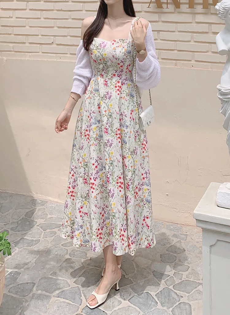 ガーデンフローラルワンピース | レディースファッション通販 - DHOLIC 