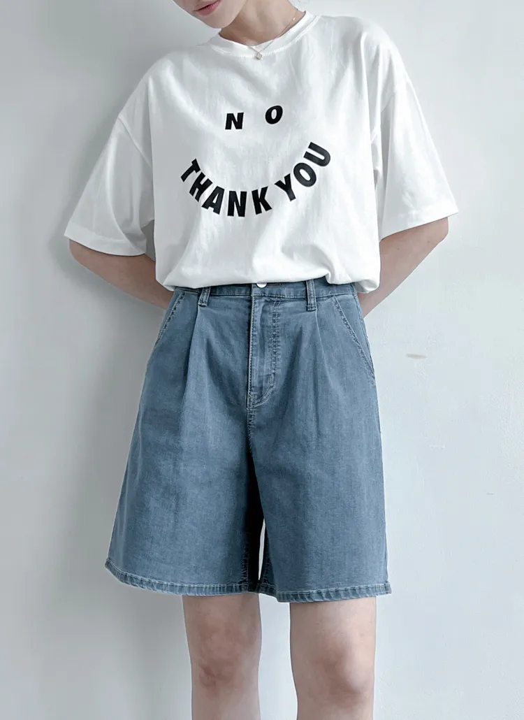 NO THANK YOU半袖Tシャツ | freepany | 詳細画像1