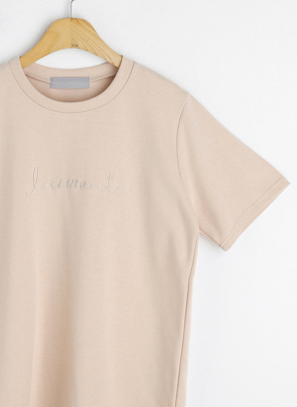 テンセル混刺繍半袖Tシャツ | DHOLIC | 詳細画像21