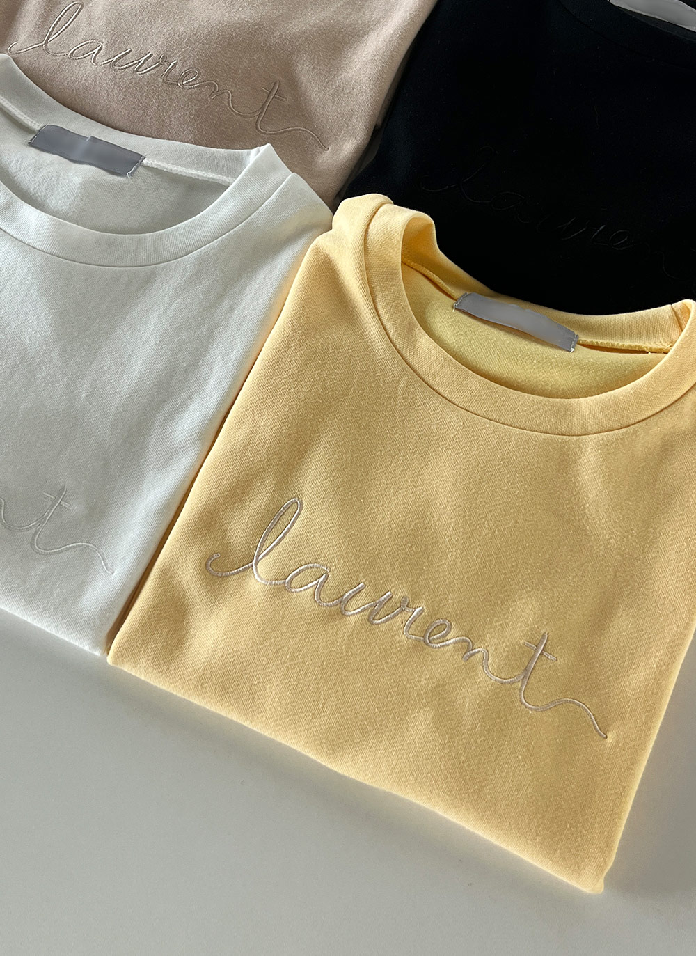 テンセル混刺繍半袖Tシャツ | DHOLIC | 詳細画像11