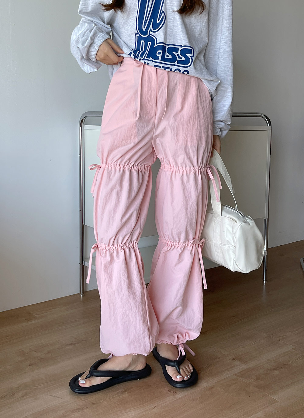 2WAYストリングナイロンパンツ | DHOLIC | 詳細画像3
