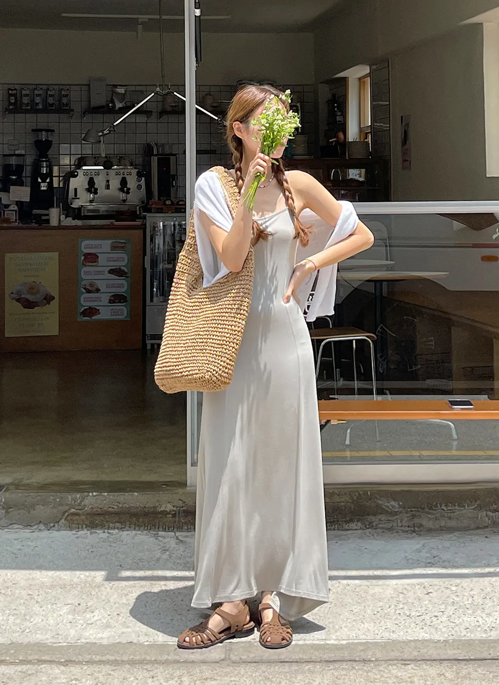 Aラインキャミワンピース | レディースファッション通販 - DHOLIC 