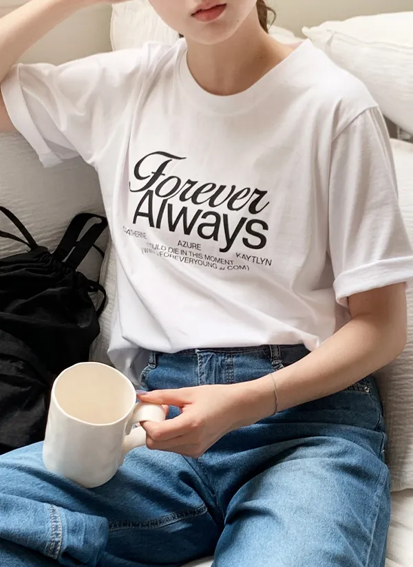 Always半袖Tシャツ | レディースファッション通販 - DHOLIC