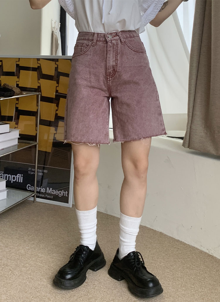 EMOTIONALLY UNAVAILABLE - RHINESTONE SWEATSHORT ショート