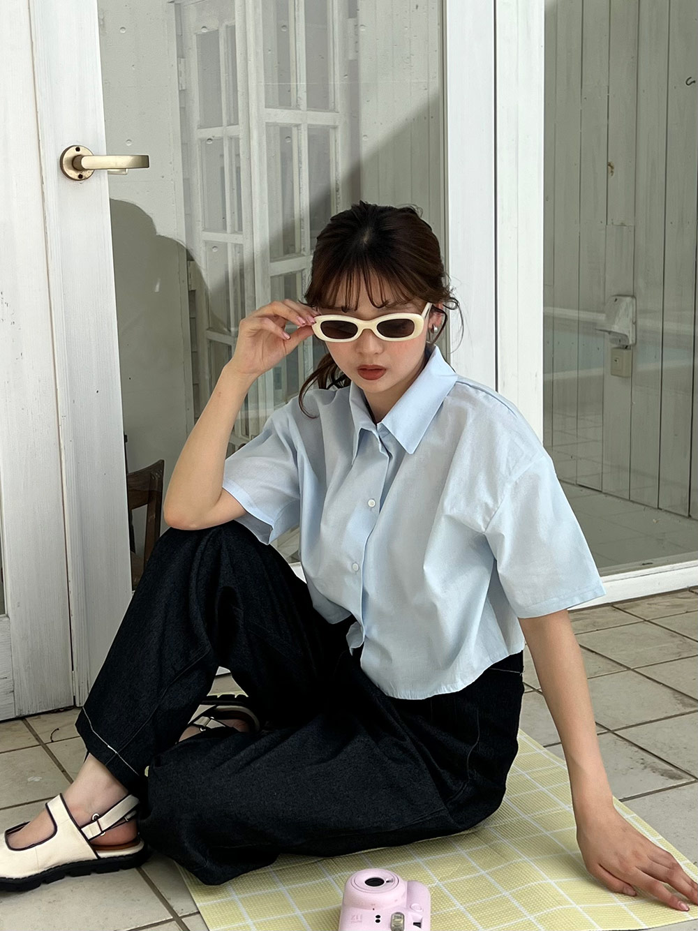 *再入荷*バックスリットシャツ | 詳細画像4