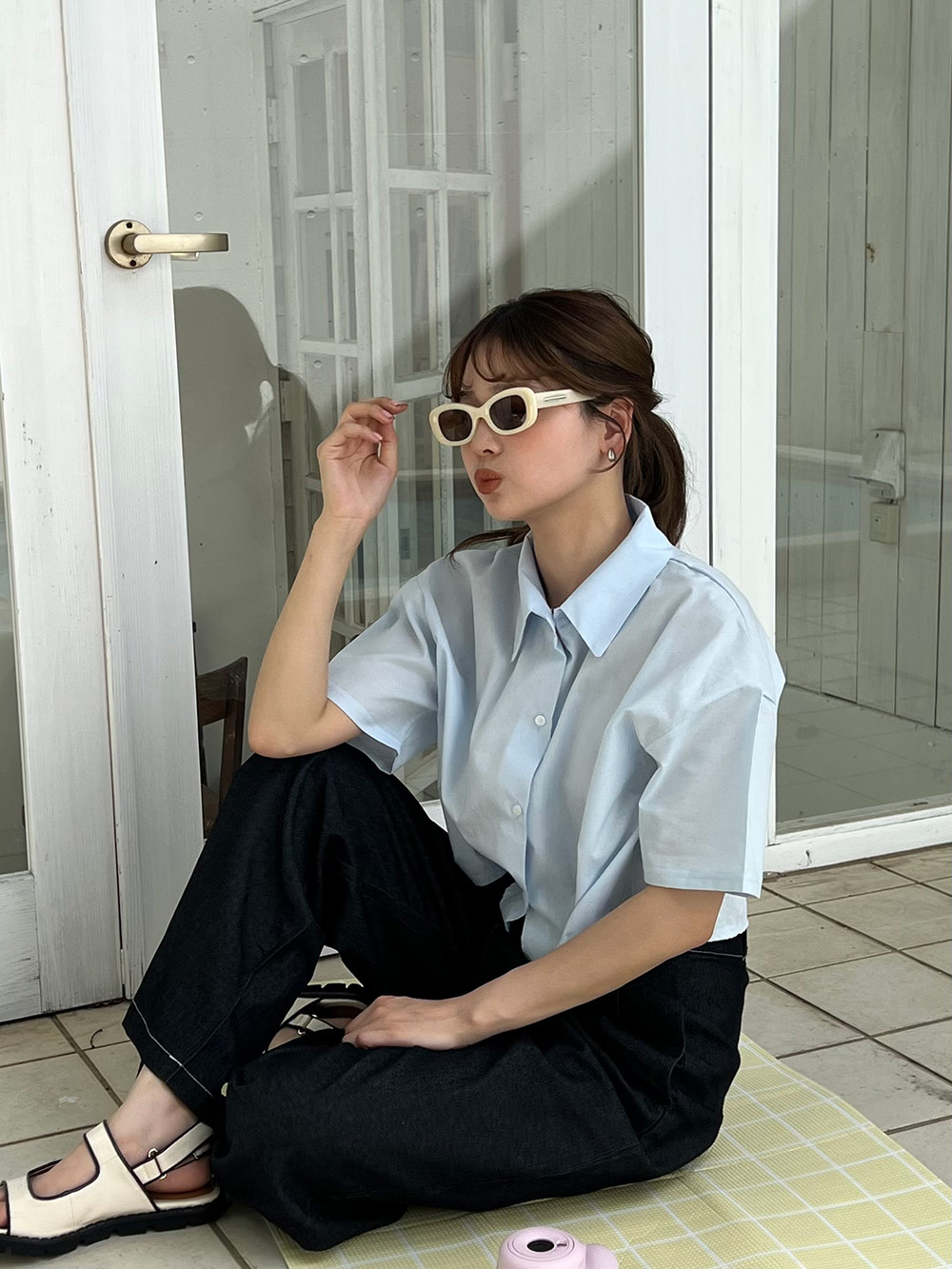 *再入荷*バックスリットシャツ | 詳細画像5